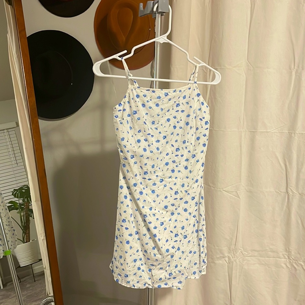 American Eagle linen mini dress